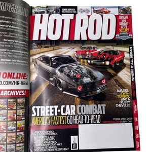 Hot Rod Magazine u February 2017 u Hollywood Hot Rods  Race Car Enthusiast Book